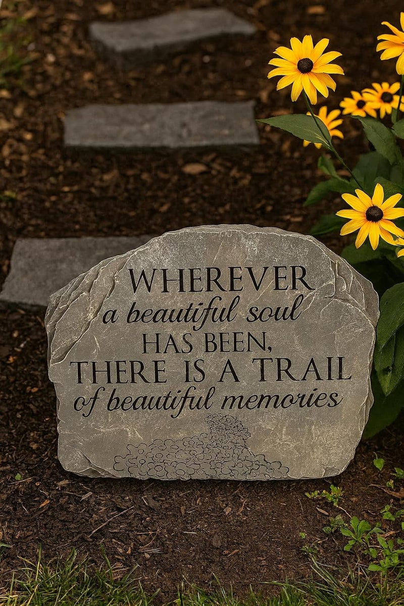 "Beautiful Soul" Garden Stone